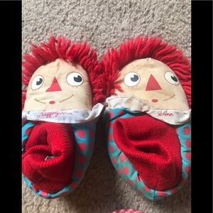Rare Vintage 1980’s Raggedy Ann Slippers